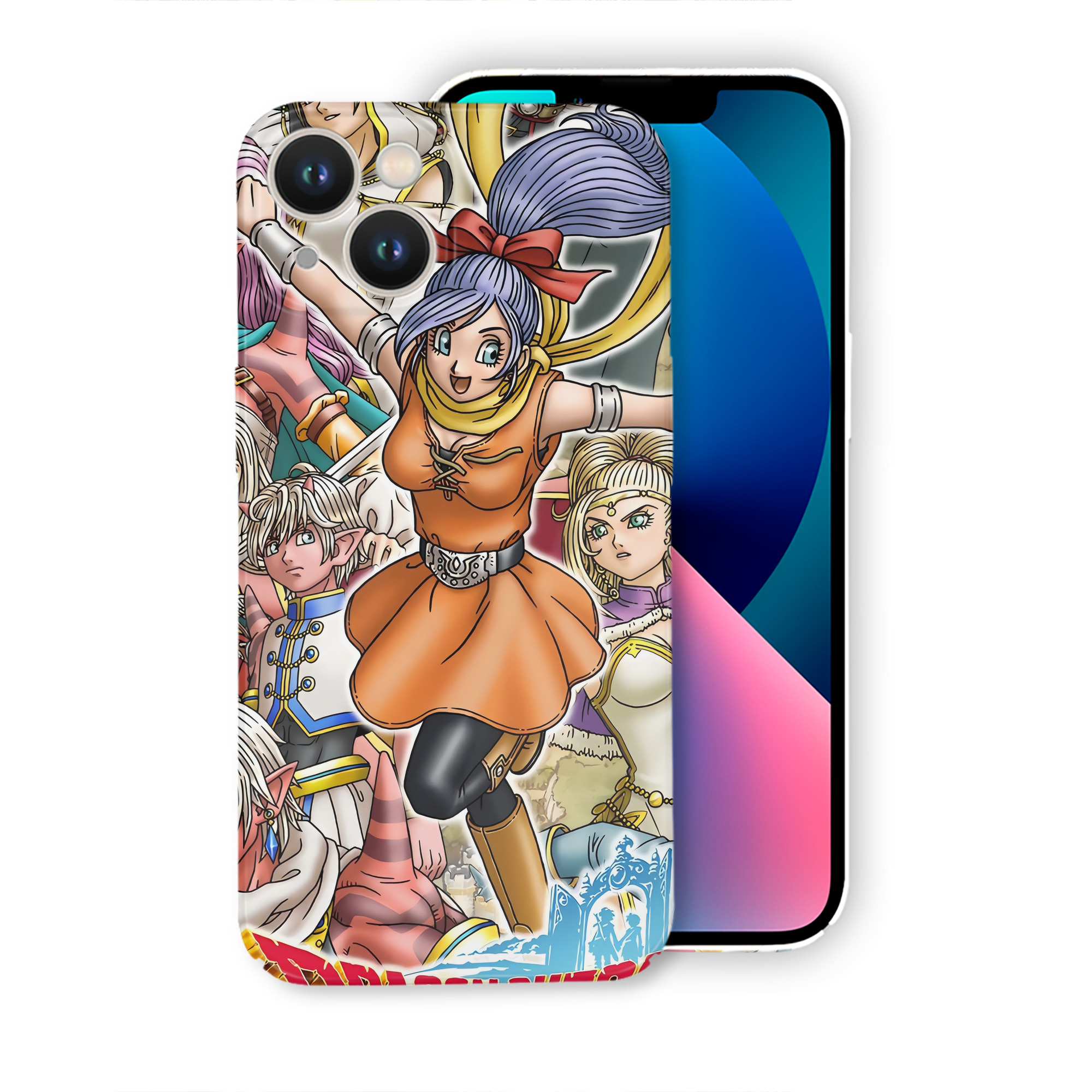 （画像用） ドラゴンクエスト Doragon Kuesuto Dragon Quest 【iPhone 14シリーズ対応】ハードケース